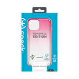 SP - GemShell Edition Case for iPhone 14 Plus - Pink Fade/Clear