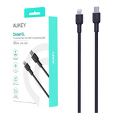 AKY - MFi Certified Lightning to USB-C Braided Cable (1.8m/5.9ft)