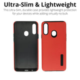 Samsung Galaxy A20-S - Dual Layer Protection Case - Rose