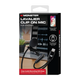 MS - Lavalier Clip-On Microphone (IPC) - Black