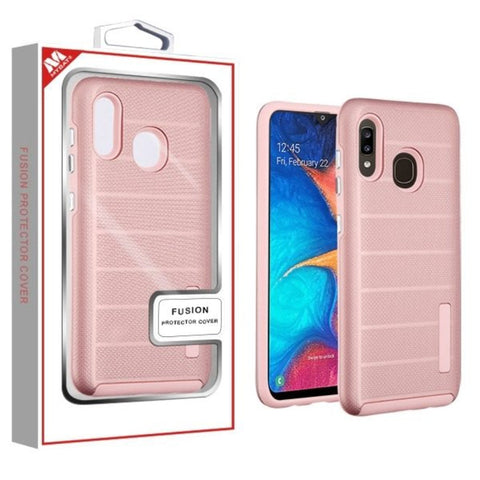 MB - Fusion Case for Samsung A20 - Rose Gold