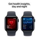 Apple Watch SE (Gen 2) - 44mm-Midnight Aluminum w/ Sport Band (GPS+Cellular) - New