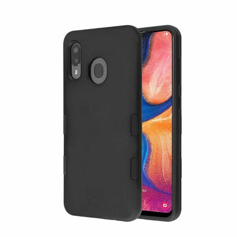 MB - Tuff Dual Layer Case for Samsung A20 - Black