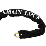 W0971-1 Heavy Motorcycle Bike Security Lock & Chain 60mm w/ 3 Key Set