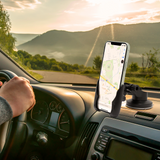 TCT - 2-in-1 Universal Phone Dash + Vent Mount - Black
