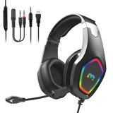 MB - J20 Gaming Headset w/ RGB Light - Black