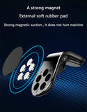 Air Vent Metal Magnetic Car Phone Holder-Gold