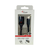Fuse USB Type-C to USB-A Cable (6'')