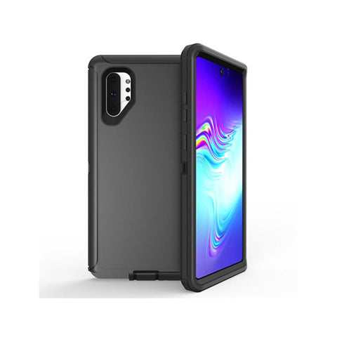 Samsung Galaxy Note 10 Plus - Heavy Duty Rugged Case - Black
