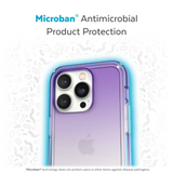 SP - GemShell Edition Case for iPhone 14 Pro - Purple Fade/Clear