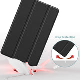 Leather Folio Case for LG G Pad 5 (2019) - Black