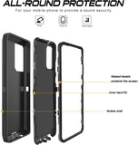 Samsung Galaxy S20 Ultra - Heavy Duty Rugged Case - Red/Black