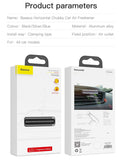 BS - Horizontal Chubby Car Air Freshener - Black