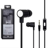 EV110 Extra Bass In-Ear Stereo Headset - Black
