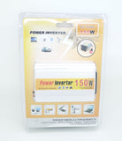 150W Car Power Inverter - DC 12V to AC 110V & USB w/ Cable