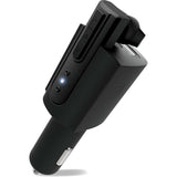 Car&Driver Car Charger w/ Detachable Bluetooth Headset - Black