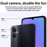 Samsung Galaxy A05 -64GB-Black-DUOS Unlocked (New)