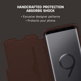 OB - Strada Case for Samsung Galaxy S9+ (Plus) - Espresso (Brown)