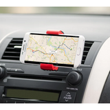TCT - Universal Car Vent Swivel Mount - Black/Red