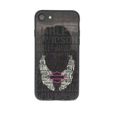 HD - Protective Bumper Phone Case - iPhone 6/7/8/SE(2nd Gen) - Black Wing