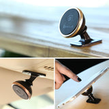 BS - 360-Degree Rotation Magnetic Mount Holder - Silver