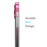 SP - GemShell Edition Case for iPhone 14 Pro Max - Pink Fade/Clear
