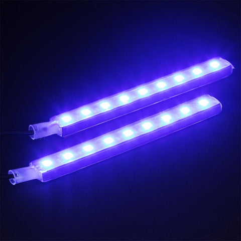 LED Car Interior Light Bars (Set of 2) - Blue