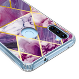 MB - Fusion Protector Cover for Samsung Galaxy A11 - Purple Marble
