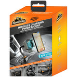 AA - 10W Wireless Charging Phone Mount w/ Gooseneck Cupholder