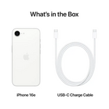 iPhone 16e - 128GB-White-Unlocked (New)
