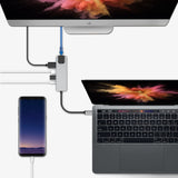 USB-C to HDTV/LAN/USB/PD 5 IN 1 Adapter (BYL-2007)