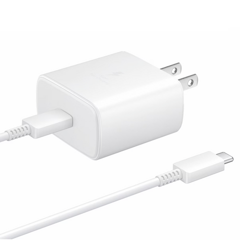 SM - 45W USB-C Wall Charger w/ USB-C Cable (Retail) - White