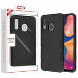 MB - Tuff Dual Layer Case for Samsung A20 - Black