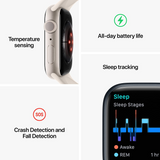iWatch Series 8 (GPS) 45mm-Silver Aluminum Case (New)
