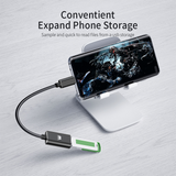 MB - USB-C OTG Adapter (USB-C to USB Female) - Black