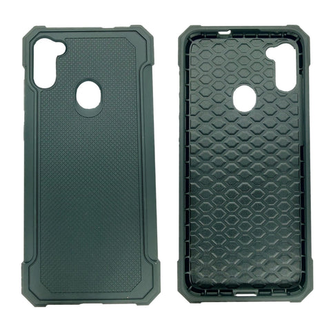 Rugged Protective Case for Samsung Galaxy A11 - Black