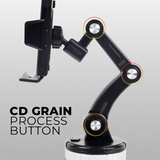 One Button 360" Pop-Up Suction Cup Holder (ZP-X0566) - Black