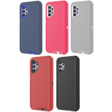 Samsung Galaxy A32 5G - Heavy Duty Rugged Case - Pink/White