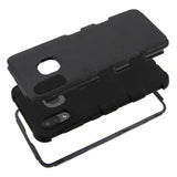 Samsung A20 - Full Body Protection Case w/ Holster Belt Clip (Black)