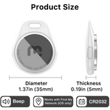 MB - Tracker for Apple Find My - White