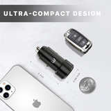 MB - 2-Port Quick Car Charger (PD 3.0 & QC 3.0) (30W) - Black