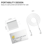 MB - 22W Wall Charger w/ USB-C to USB-C Cable (4ft) - White