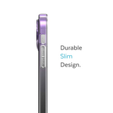 SP - GemShell Edition Case for iPhone 14 Pro - Purple Fade/Clear