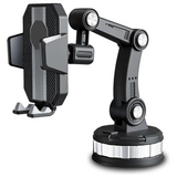 One Button 360" Pop-Up Suction Cup Holder (ZP-X0566) - Black