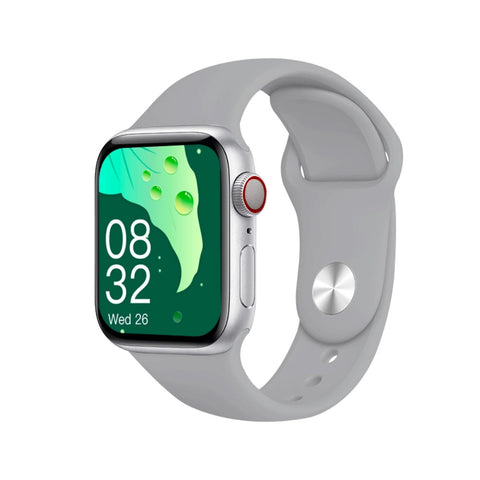 GS7 Max Smart Watch 45mm Aluminum Case - Silver