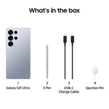 Samsung Galaxy S25 Ultra 5G - 512GB-Titanium WhiteSilver-Unlocked (New)