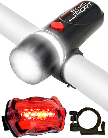 AU - 2 in 1 LED Bike Light Set