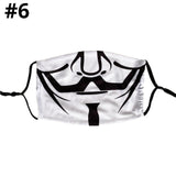 Halloween Adult Face Mask Washable W/ PM2.5 Filter - Design #6