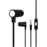 EV110 Extra Bass In-Ear Stereo Headset - Black