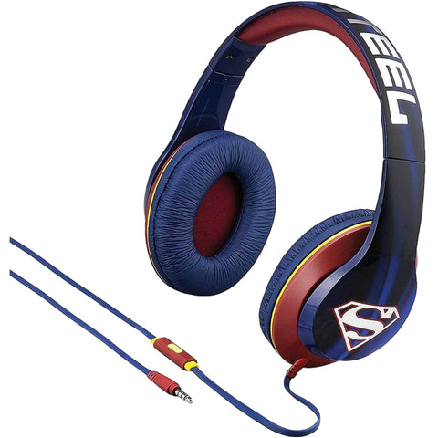 IO - DC Heroes Headphones w/Built In Mic - Superman